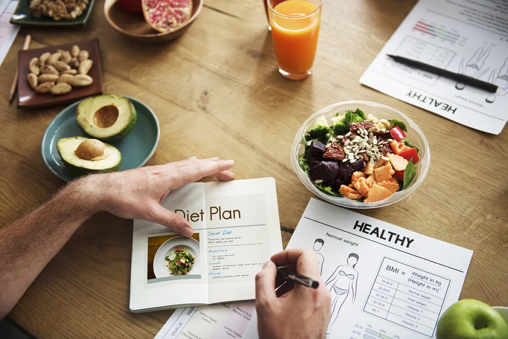 Dietní jídelníček: Kompletní průvodce zdravým hubnutím bez hladovění